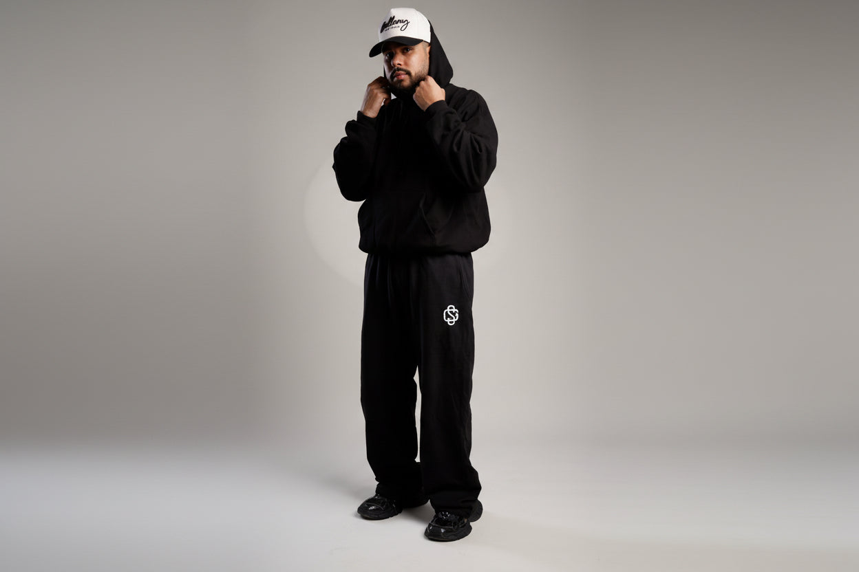 Sweatpants Murci – Black Oversize